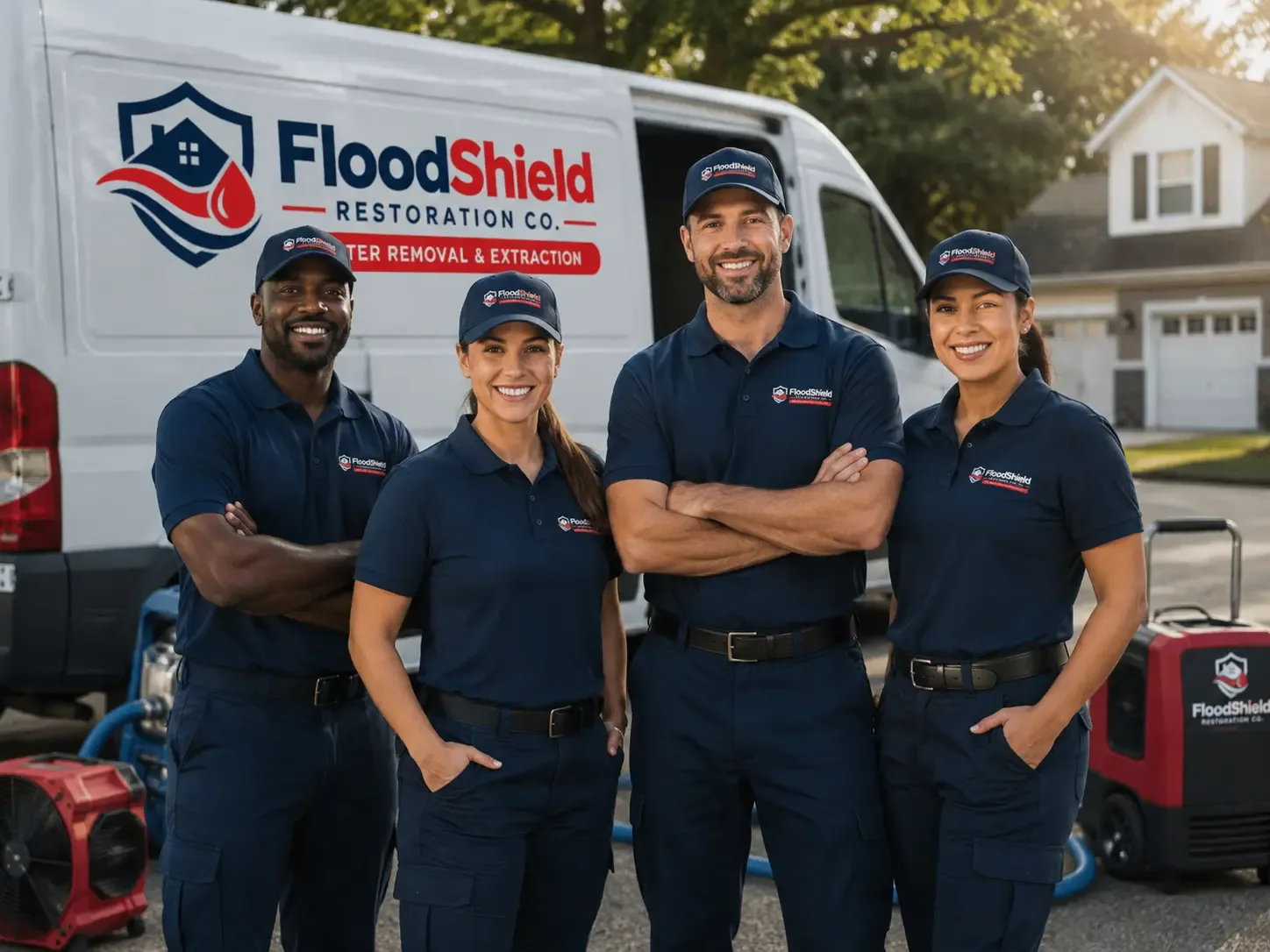 Flood Damage Restoration company in New London, WI
